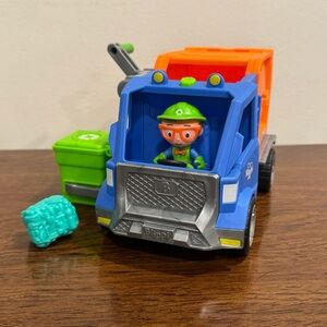 2020 Blippi Recycling Truck with Figure Garbage Can Trash Talking Sounds 4 pcs